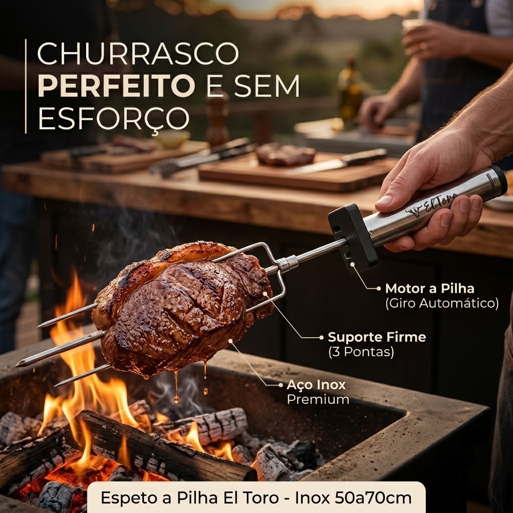 Espeto a Pilha